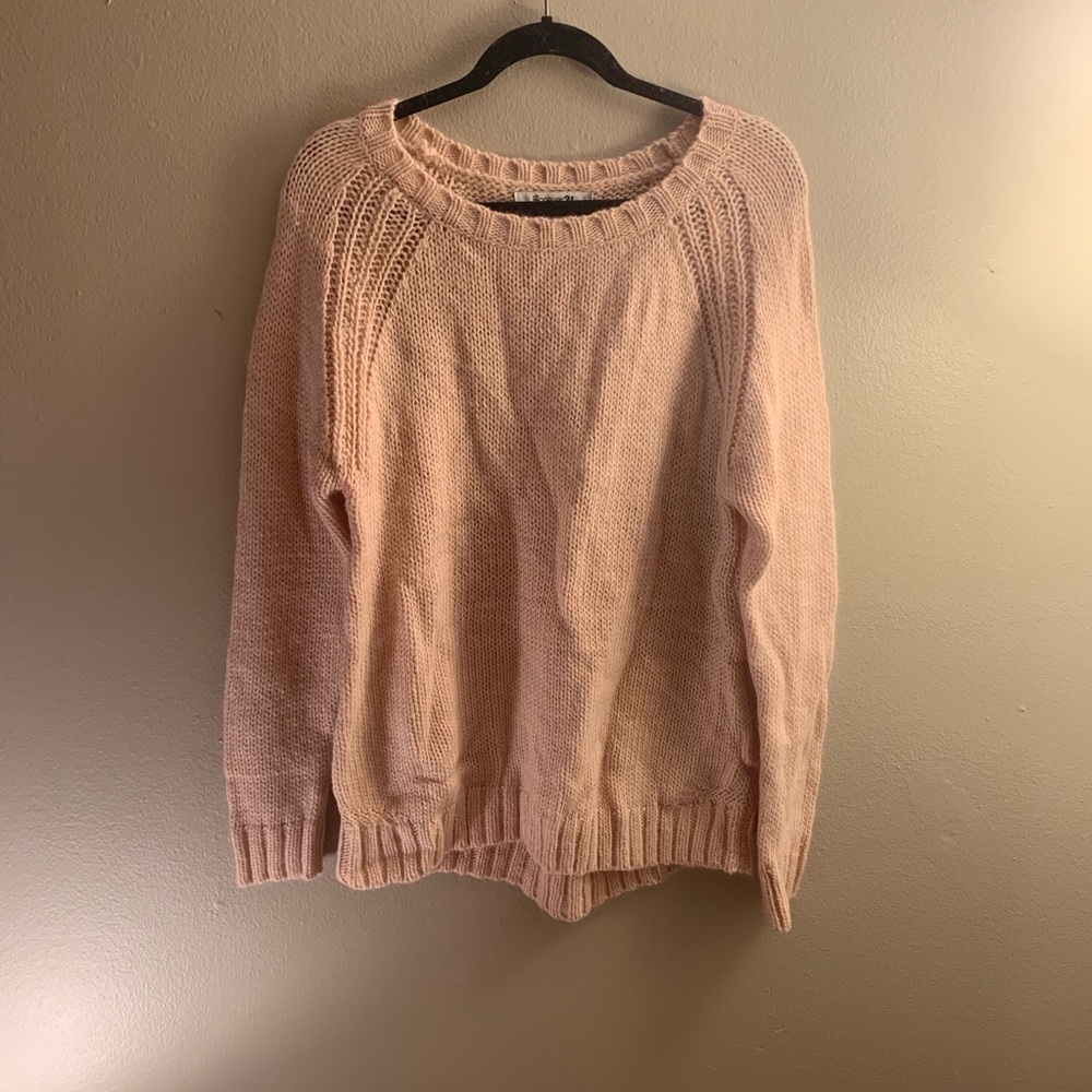 Nude Pink Knit Sweater